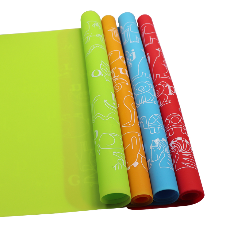 嬰幼兒硅膠墊,硅膠餐墊定制加工